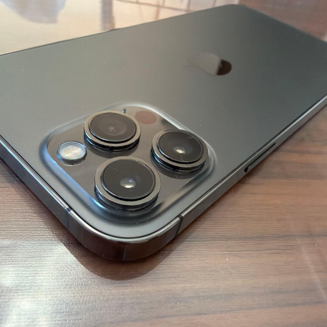 Apple 美品 iPhone12ProMAX グラファイト 128GB