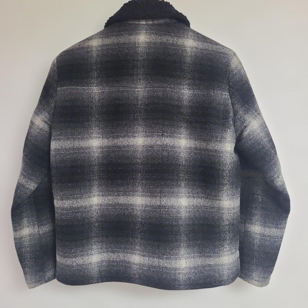 rats ラッツ テンダーロイン 裏ボア ブロックチェックシャードー L