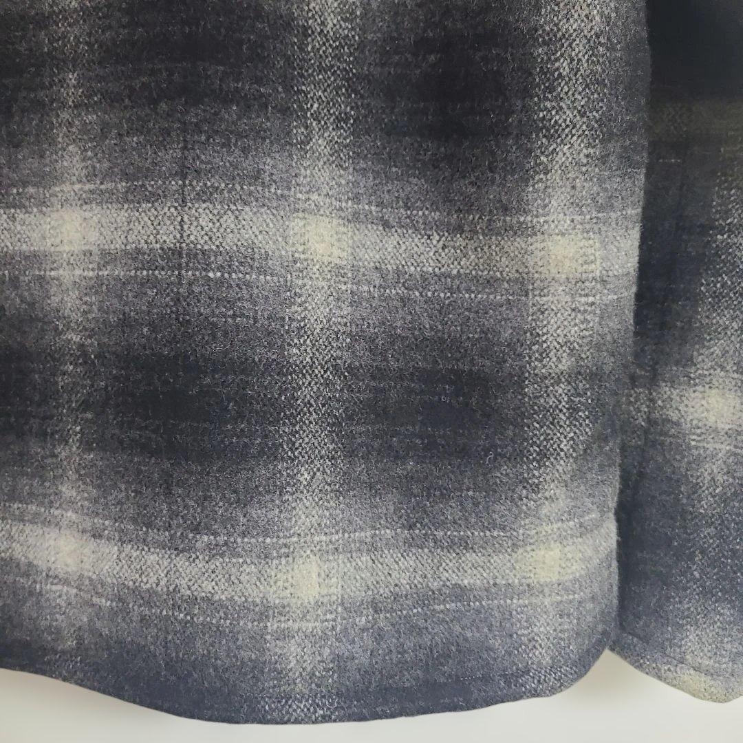 rats ラッツ テンダーロイン 裏ボア ブロックチェックシャードー L