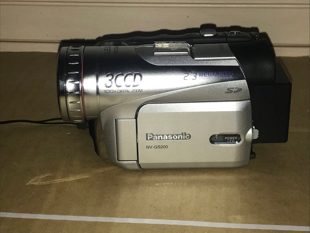 Panasonic NV-GS200 ビデオカメラ 本体 付属品完備