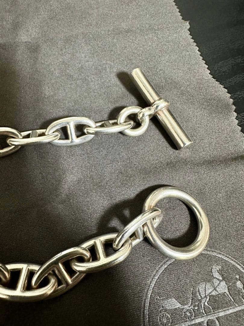HERMES Chained'Ancre GM13コマ エルメスシェーヌダンクル