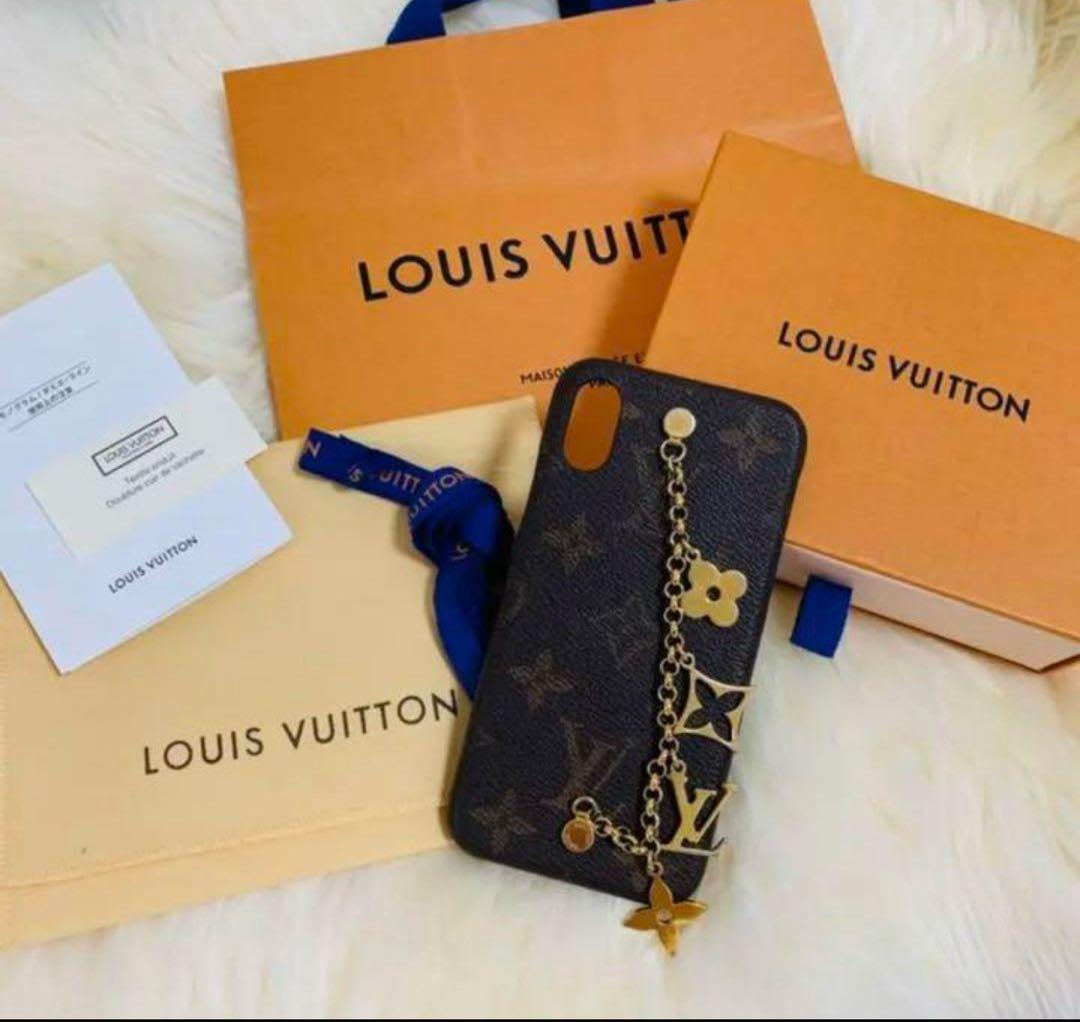 ルイヴィトン　X XS iPhoneケース　10 イニシャル なし　携帯　カバー