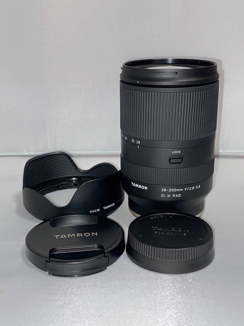 【美品】TAMRON 28-200mm F2.8-5.6 DiⅢ RXD ソニー