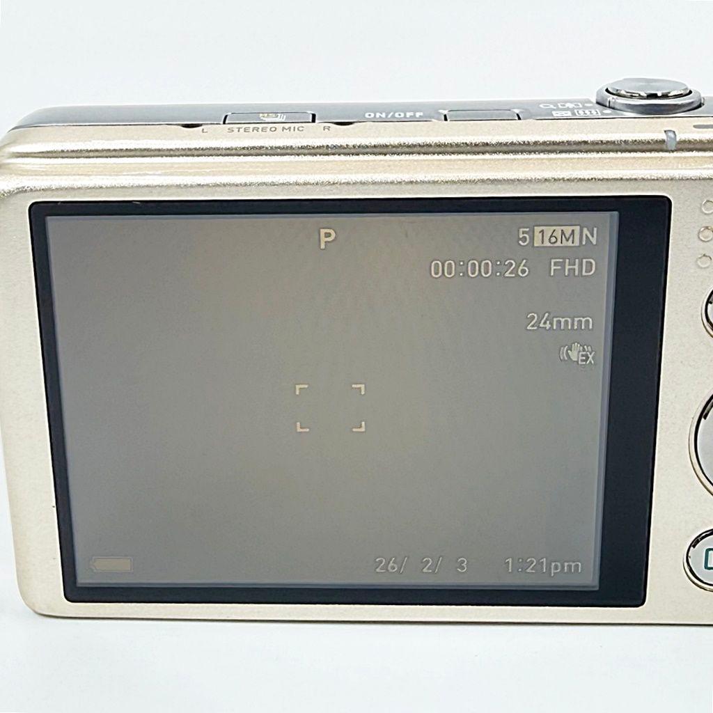 カシオ EXILIM EX-ZR500 GD ゴールド コンデジ カメラ 中古