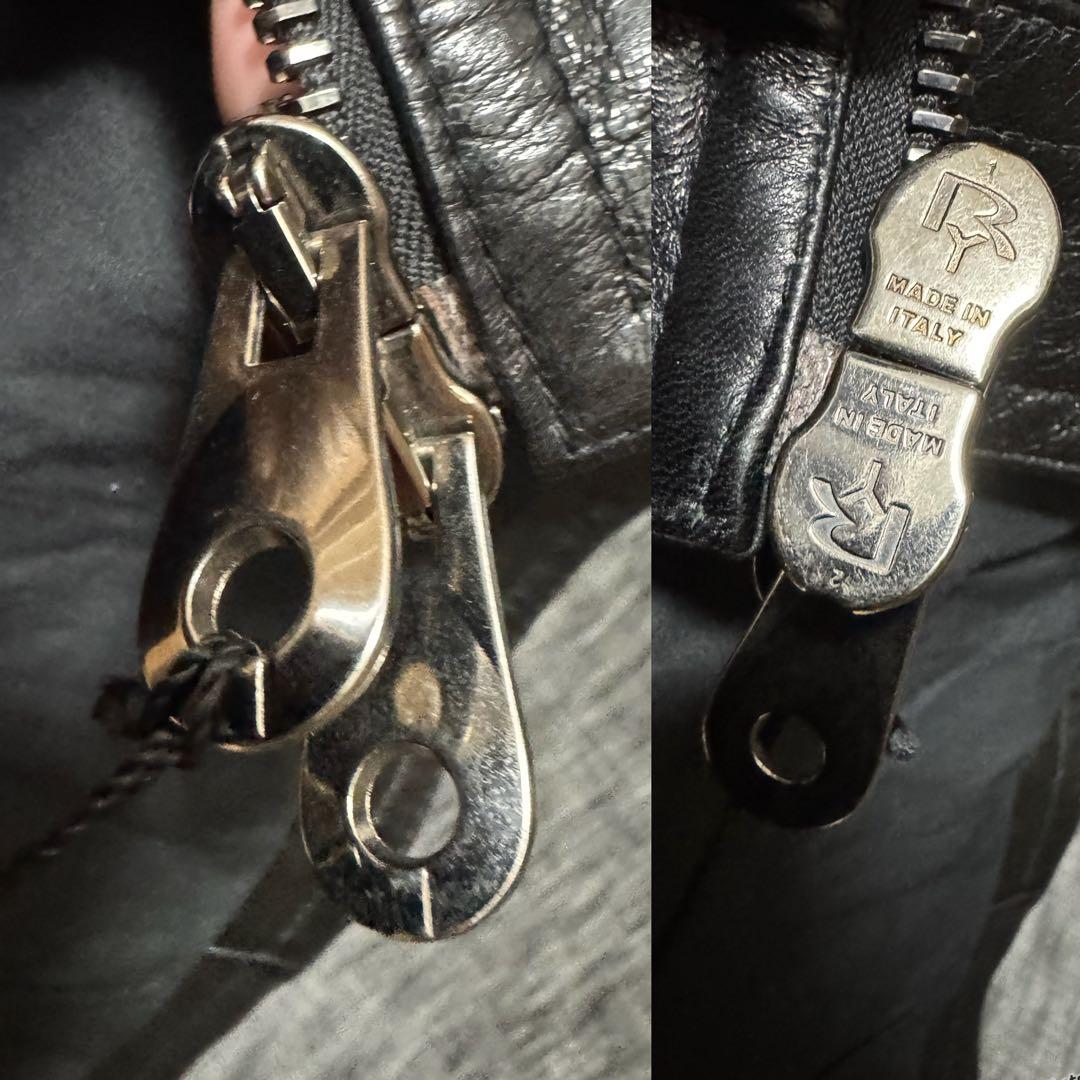 定価165000円 junhashimotoタグあり　シングルライダース　wjk