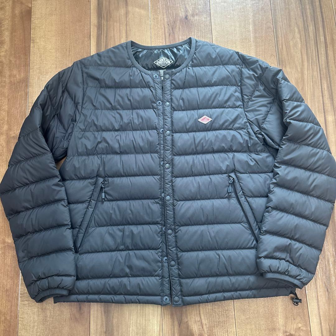 ダントン　インナーダウン　グレー　M