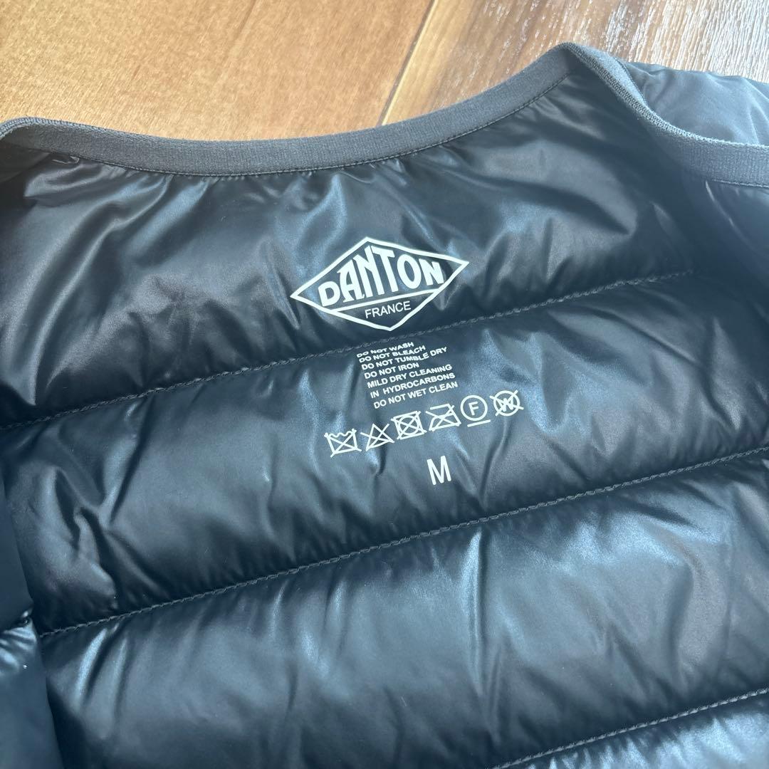 ダントン　インナーダウン　グレー　M