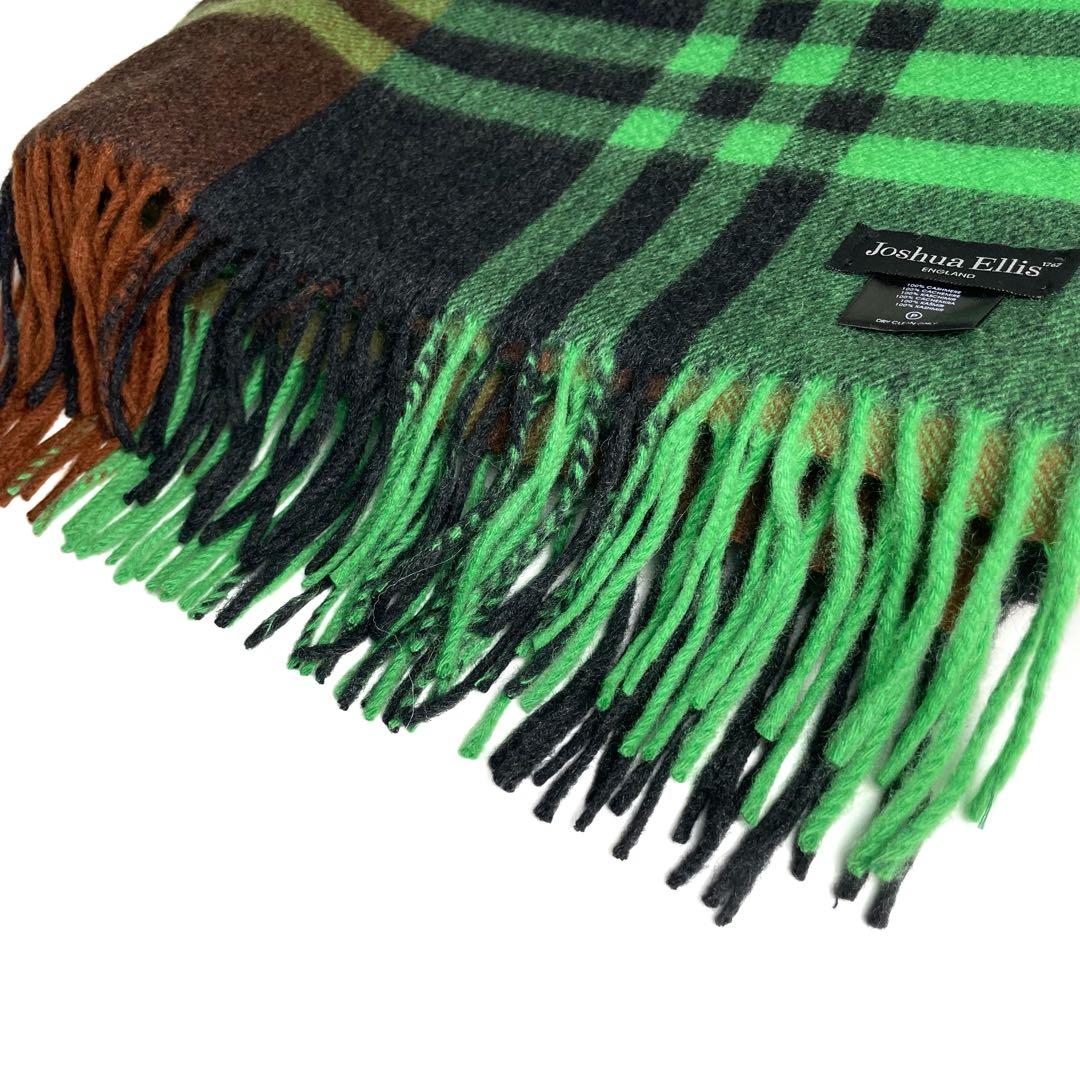 ガ*】様 Joshua Ellis カシミヤ 大判 ストール ジョシュアエリス