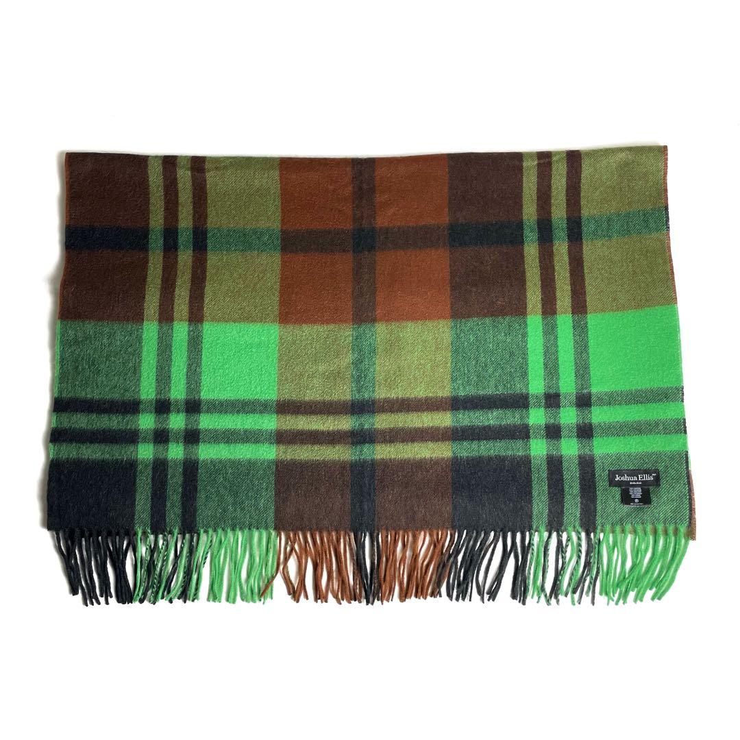 ガ*】様 Joshua Ellis カシミヤ 大判 ストール ジョシュアエリス