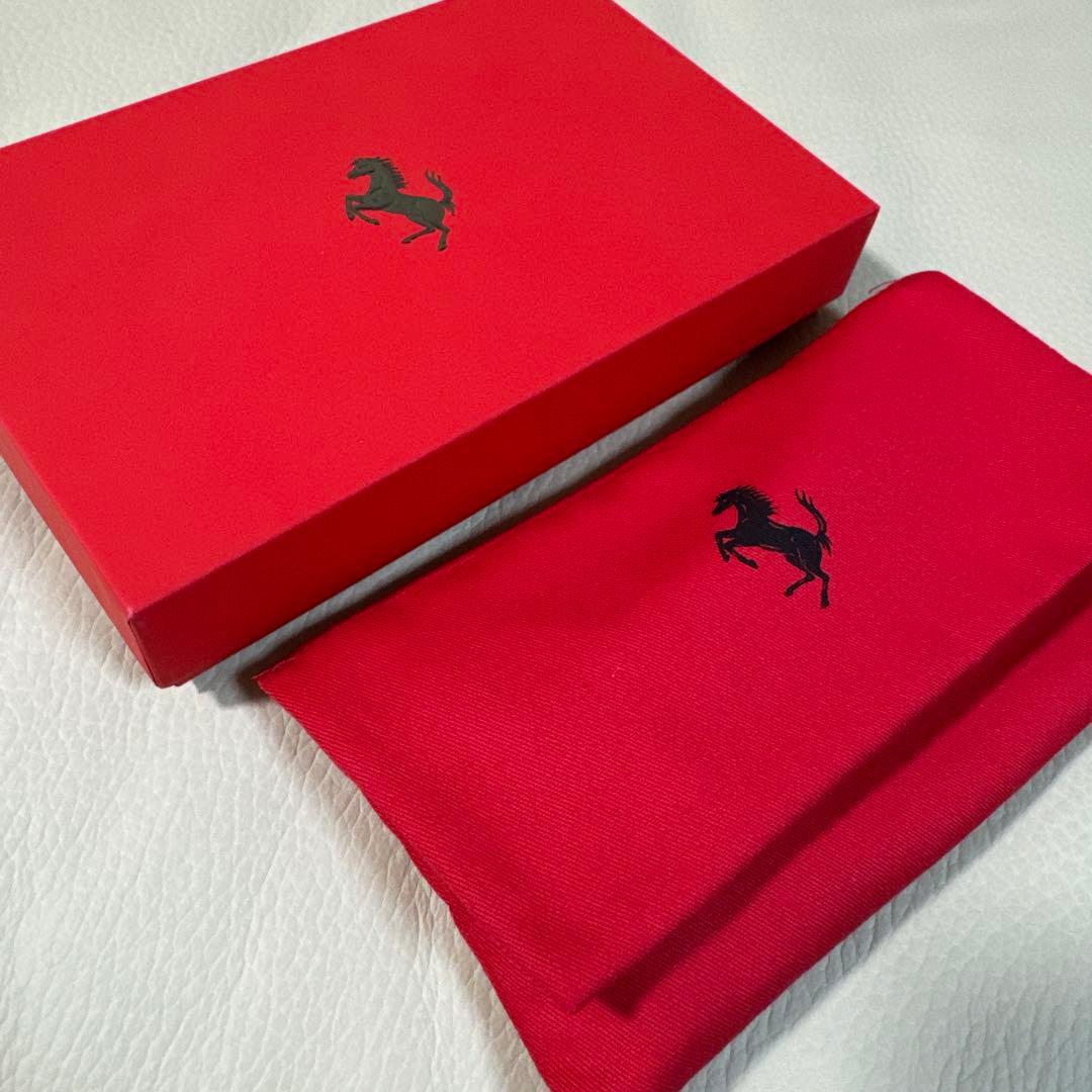 フェラーリ オフィシャル 高品質 ネームタグ カードケース Ferrari