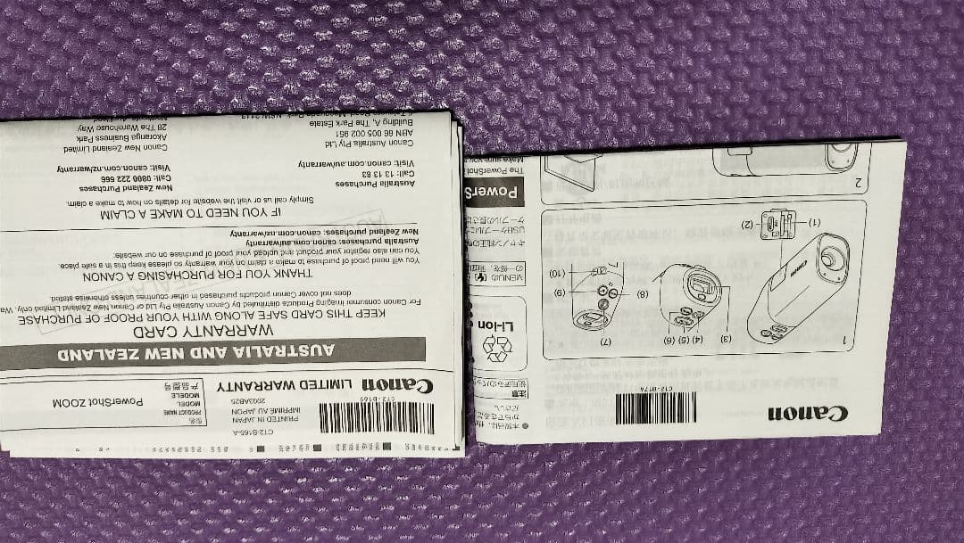 ビデオカメラ PowerShot ZOOM