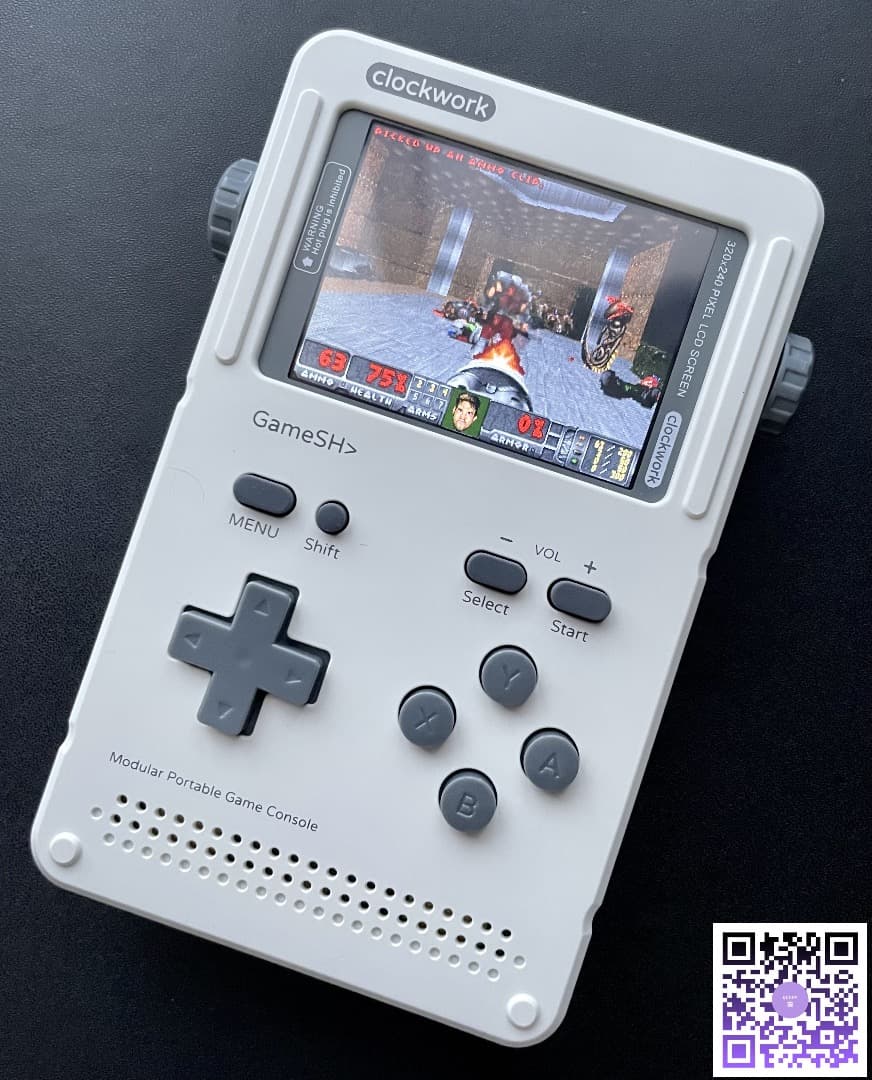 その他 Clockwork GameShell Kit White