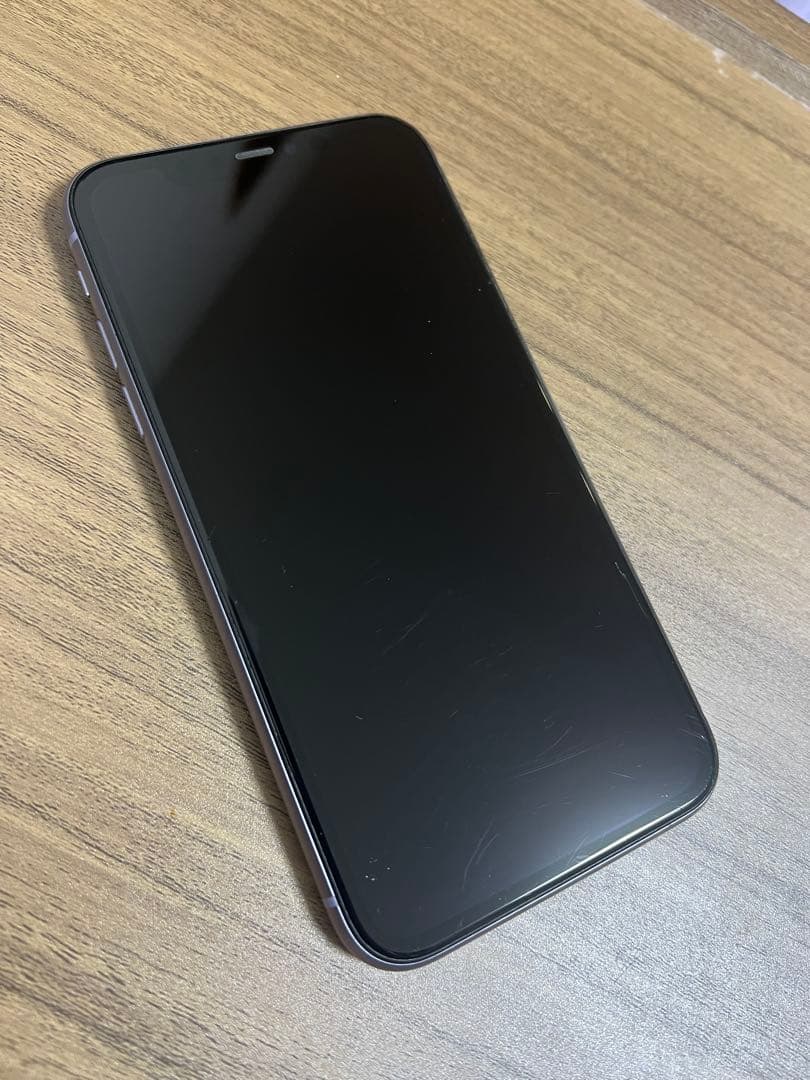 中古　iPhone 11 128GB パープル バッテリー73%