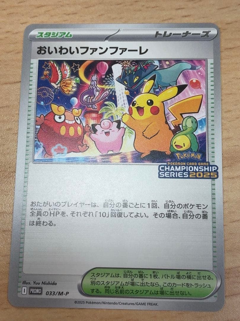 おいわいファンファーレ チャンピオンシップ2025