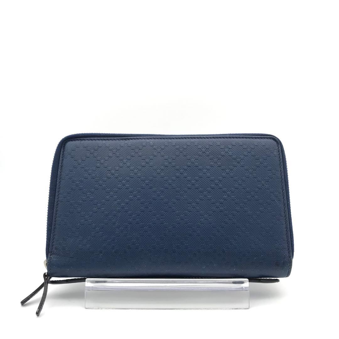 正規品　極美品　グッチ財布　グッチトラベルケース　グッチディアマン　グッチレザー
