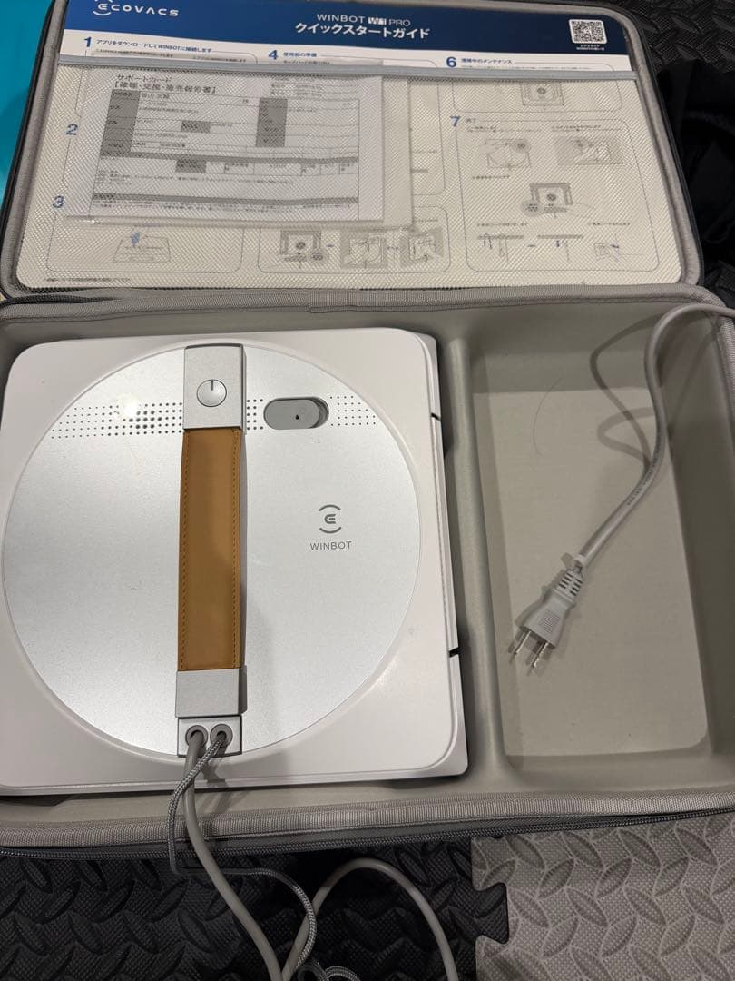 ECOVACS WINBOT ロボット掃除機 本体