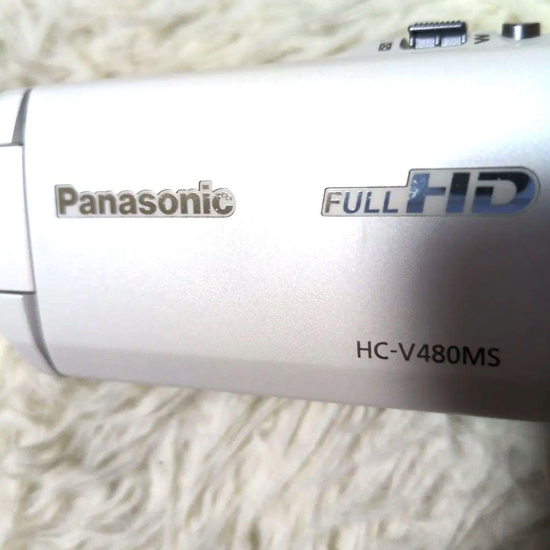 ✨美品✨【箱付き】パナソニック　Panasonic HC-V480MS　ホワイト