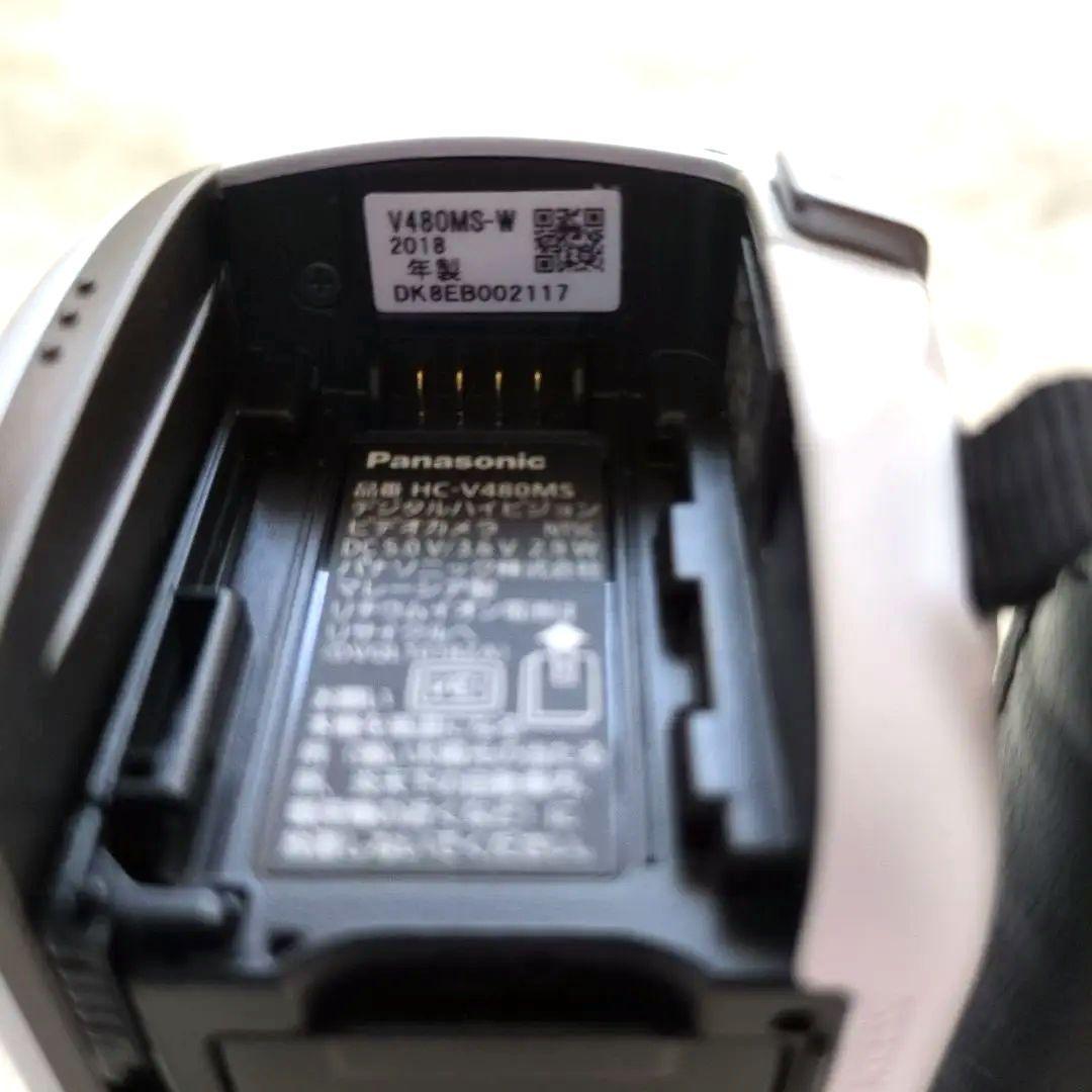 ✨美品✨【箱付き】パナソニック　Panasonic HC-V480MS　ホワイト