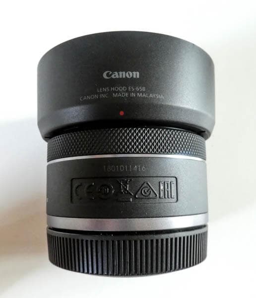 Fujioさん専用CanonRF50mm F1.8 STMフード・プロテクトつき