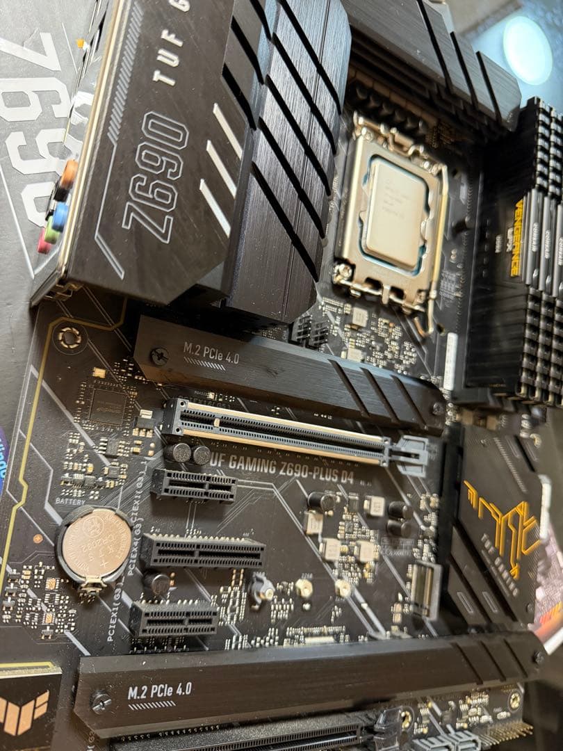 ASUS TUF GAMING Z690-PLUS D4 CPU付き