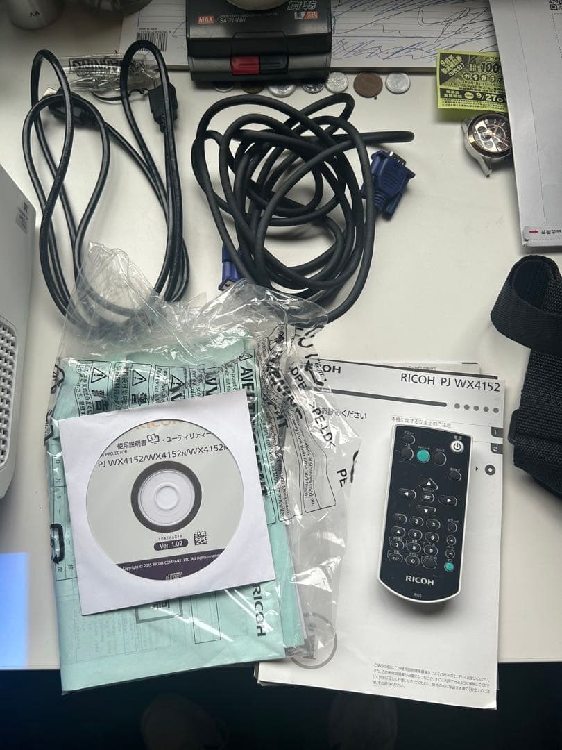 【美品】RICOH リコー 超単焦点プロジェクター PJ WX4152