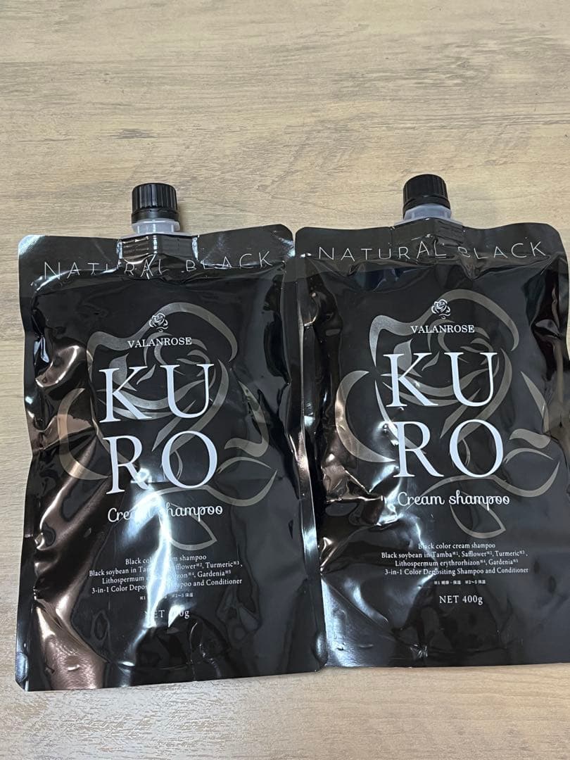 カラーシャンプー白髪染め2個セット