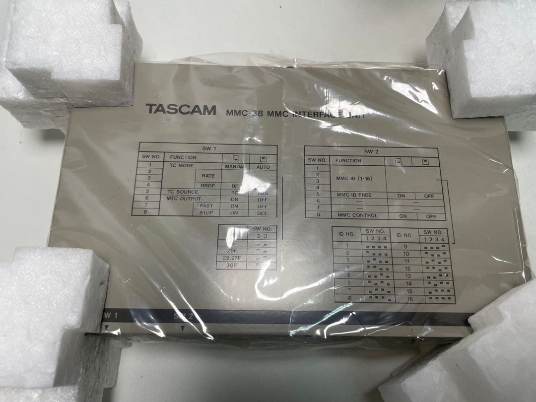 未使用保管品】TASCAM タスカム MMC-38 インターフェースユニット