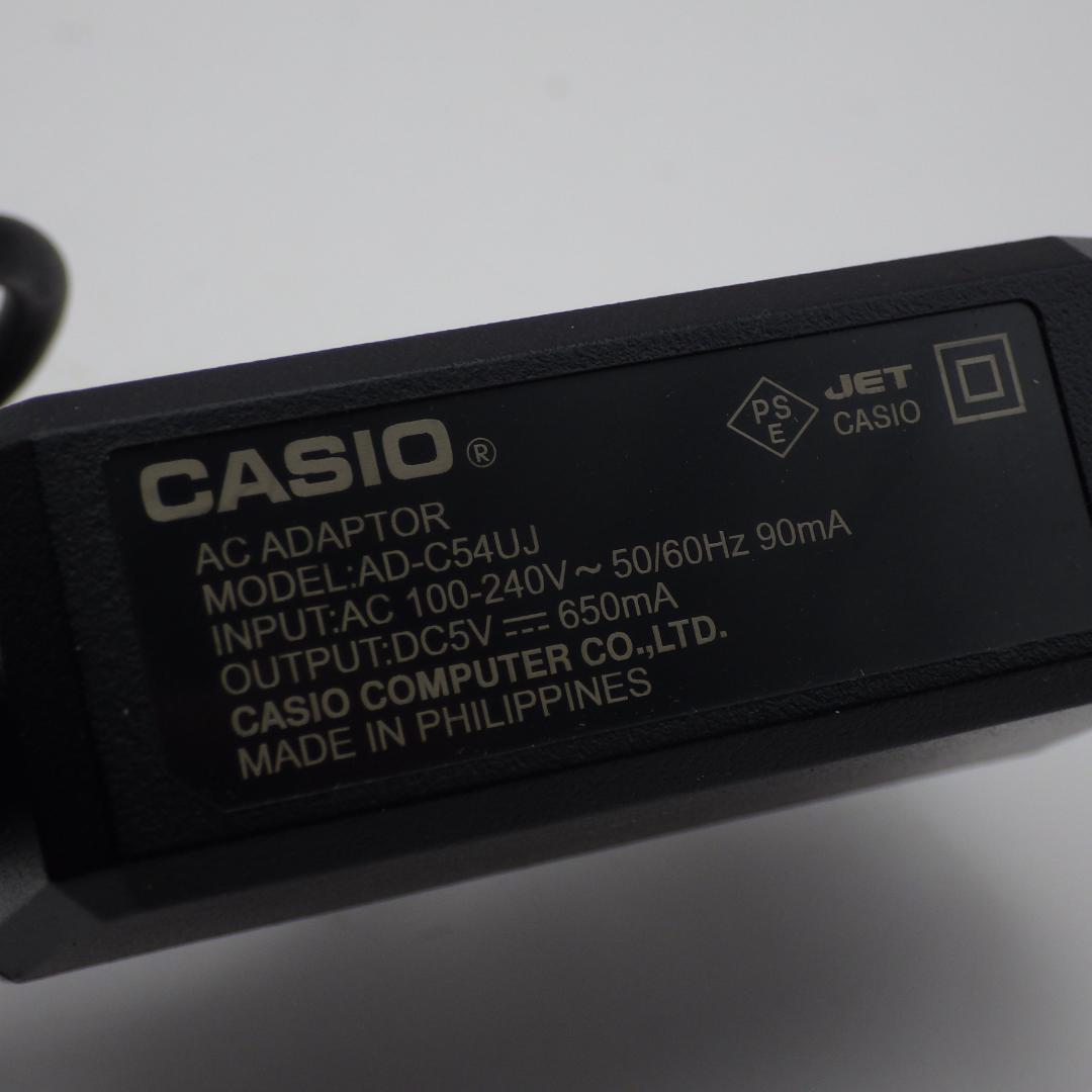 CASIO ACアダプタ AD-C54UJ 中古品 F2655