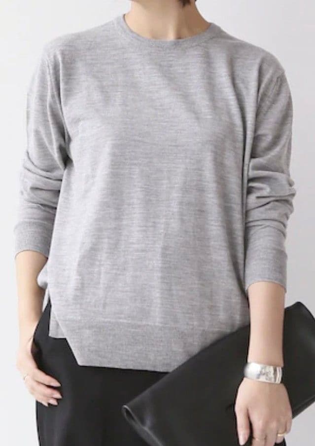 【Deuxieme Classe】人気のFF30クルーネックニット