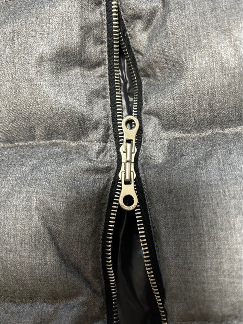 DUVETICA/デュベティカ/ダウンベスト/size40/ウール グレー