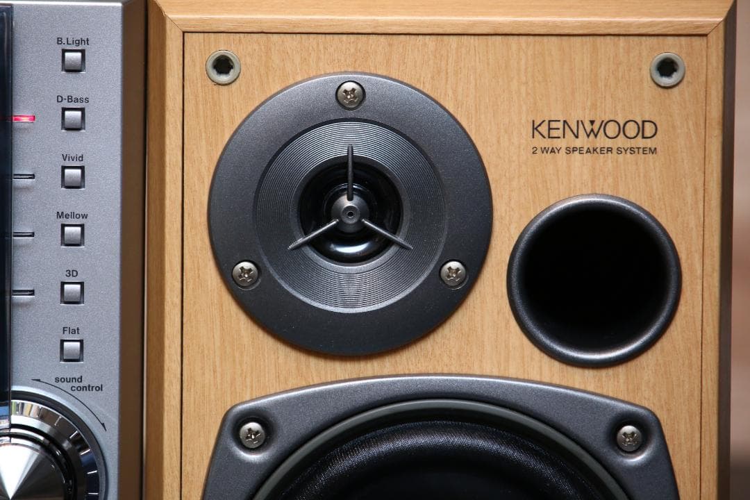KENWOOD SL3MD CD/MD/TUNER/TAPE　コンポ　完動品