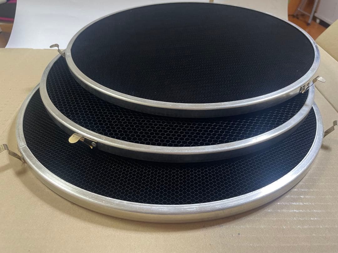 ブロンカラーＰ-50ハニカムグリッド3枚組新品