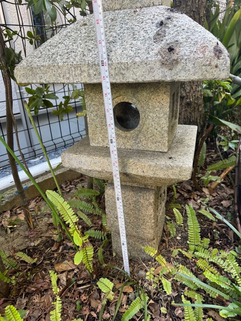 灯篭　石材　ガーデン庭　和風　庭園　最終赤字大処分品！！
