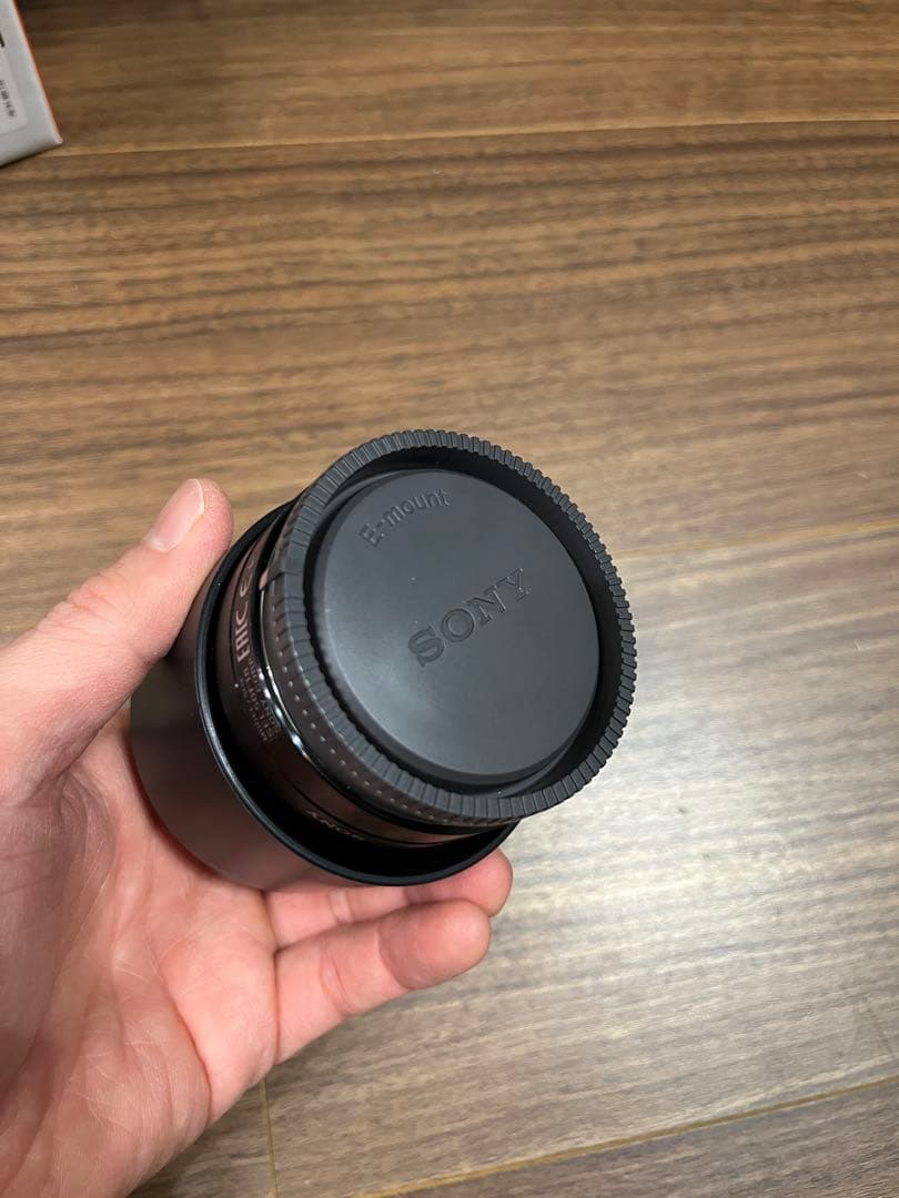 SONY E 50mm F1.8 OSS 保護フィルター付き