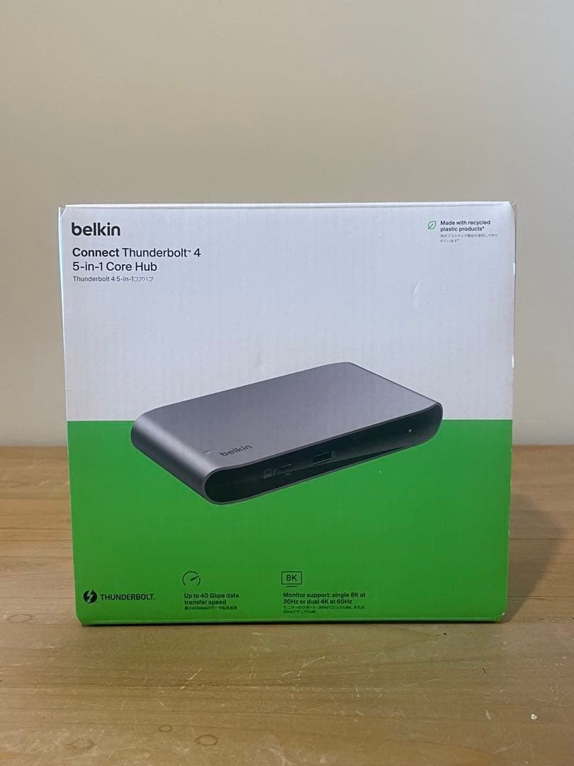 belkin Connect Thunderbolt 4 5-in-1 コアハブ