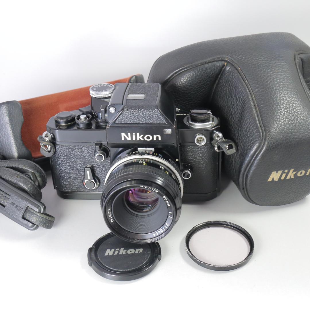 ☆完全動作☆美品　Nikon F2 50mm レザーケース＃272