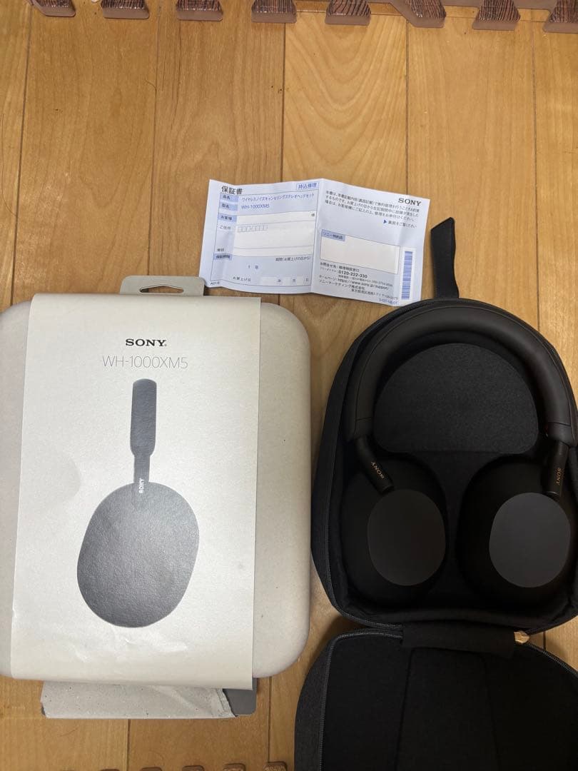 【美品】〇10月6日まで SONY WH-1000XM5 ワイヤレスヘッドホン