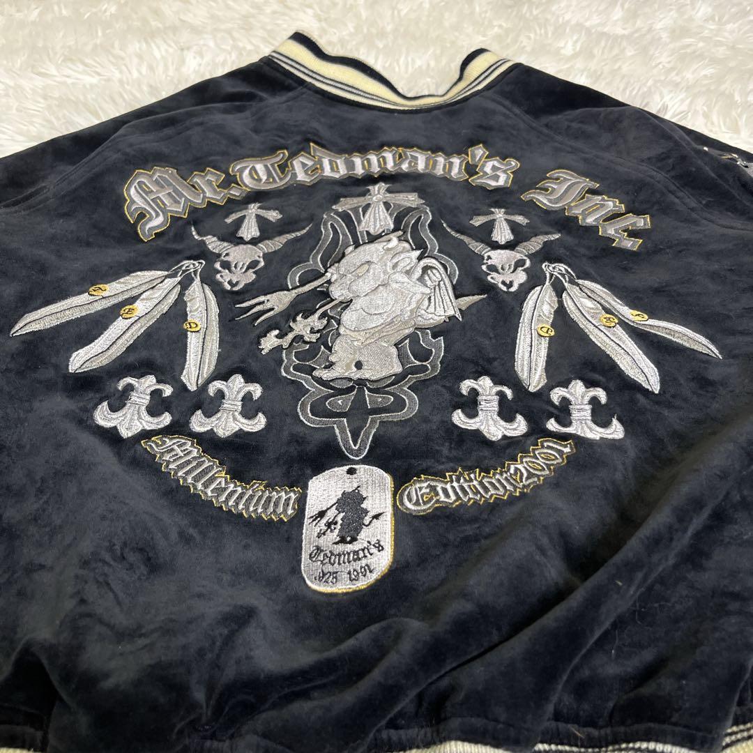 【希少レア】TED COMPANY　スカジャン　リバーシブル　ドクロ　デビル