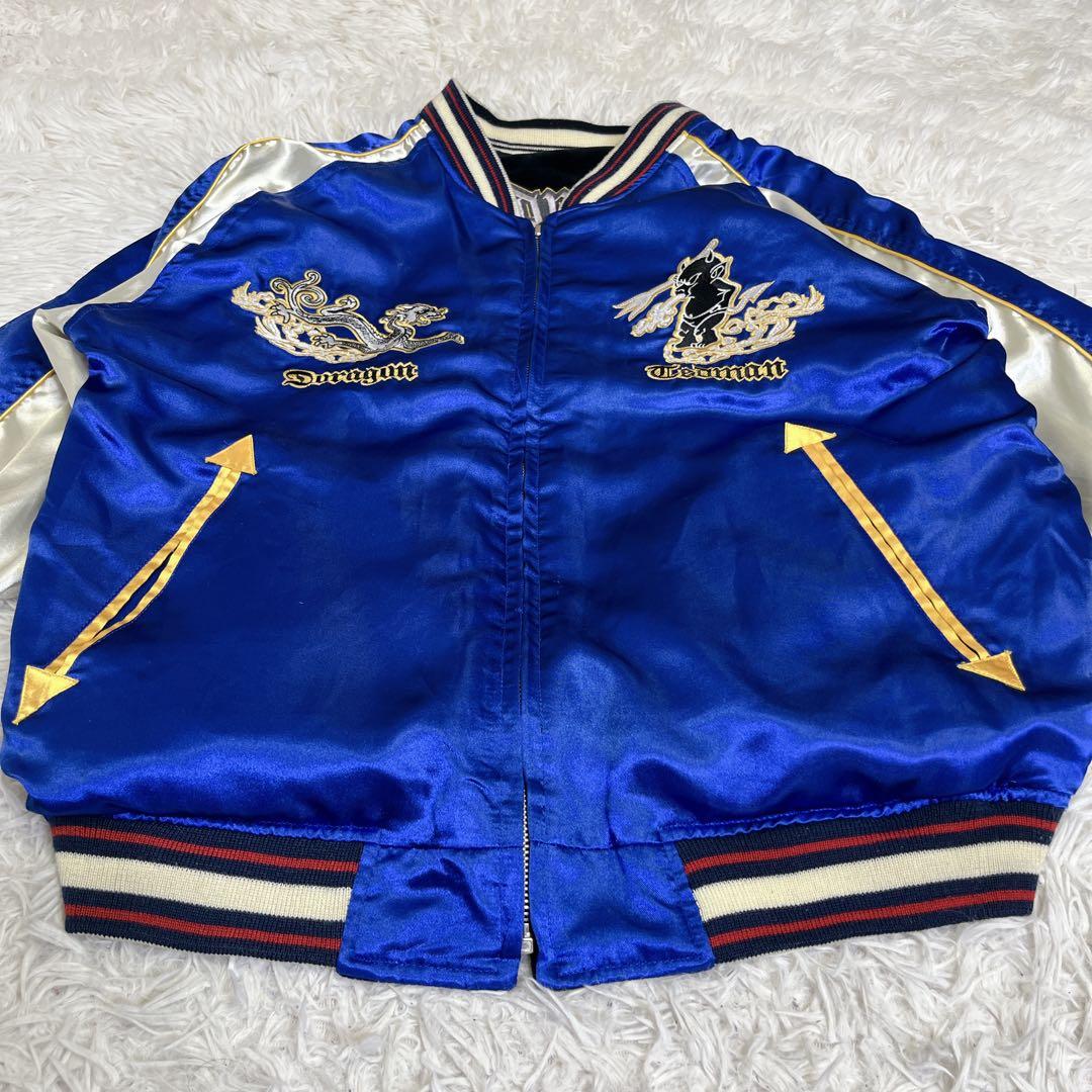 【希少レア】TED COMPANY　スカジャン　リバーシブル　ドクロ　デビル