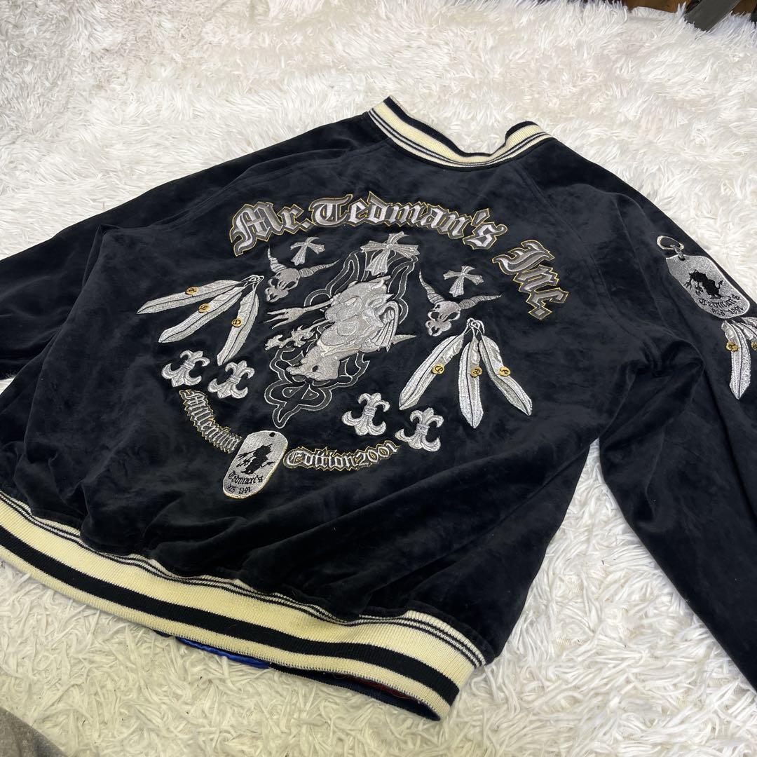 【希少レア】TED COMPANY　スカジャン　リバーシブル　ドクロ　デビル