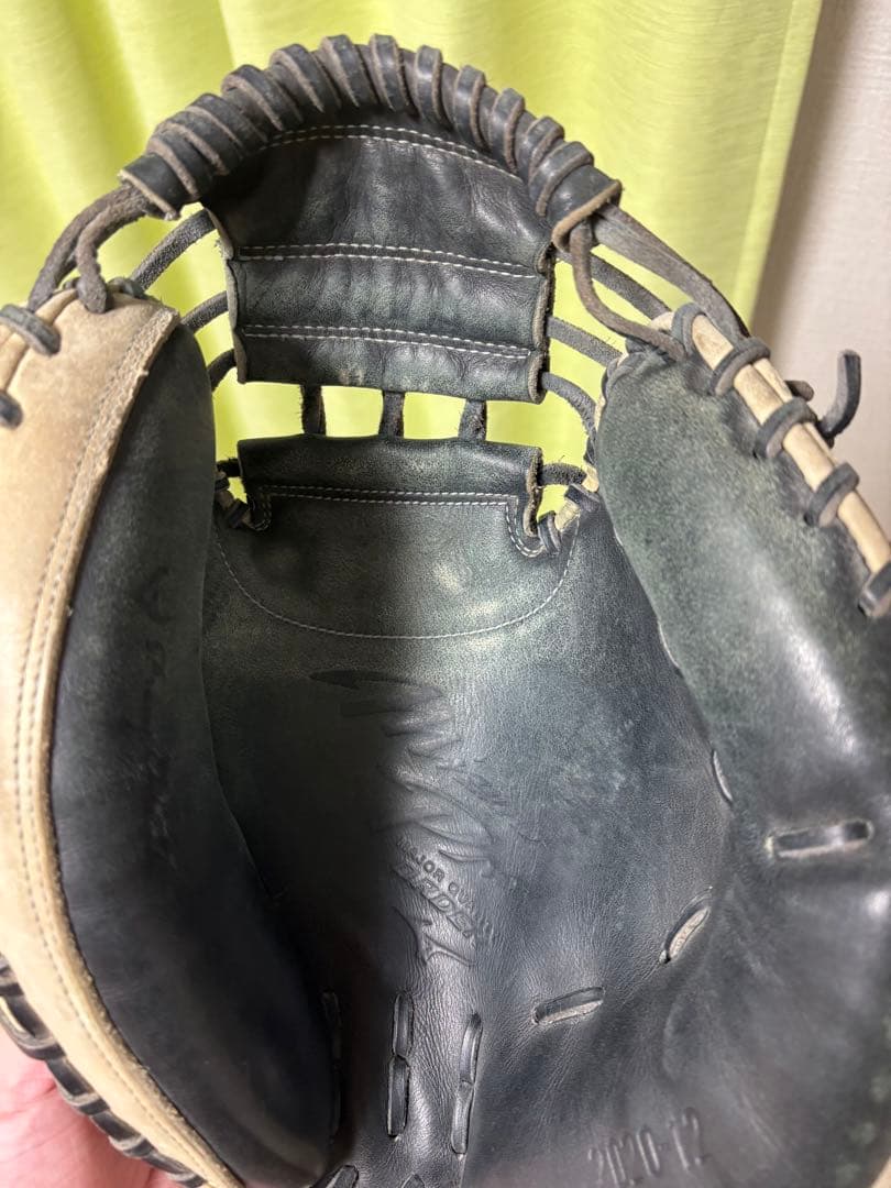 Mizuno 軟式グローブ 黒/キャメル