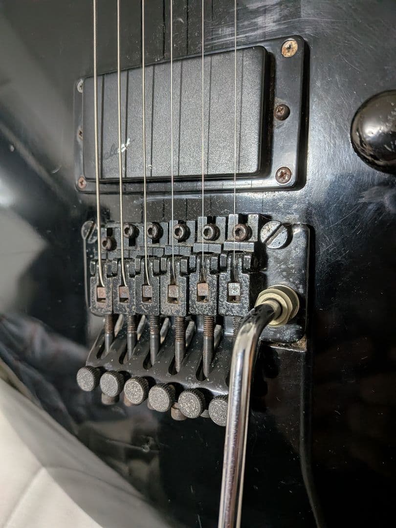 エレキギター メーカー不明　select by EMG ピックアップ搭載