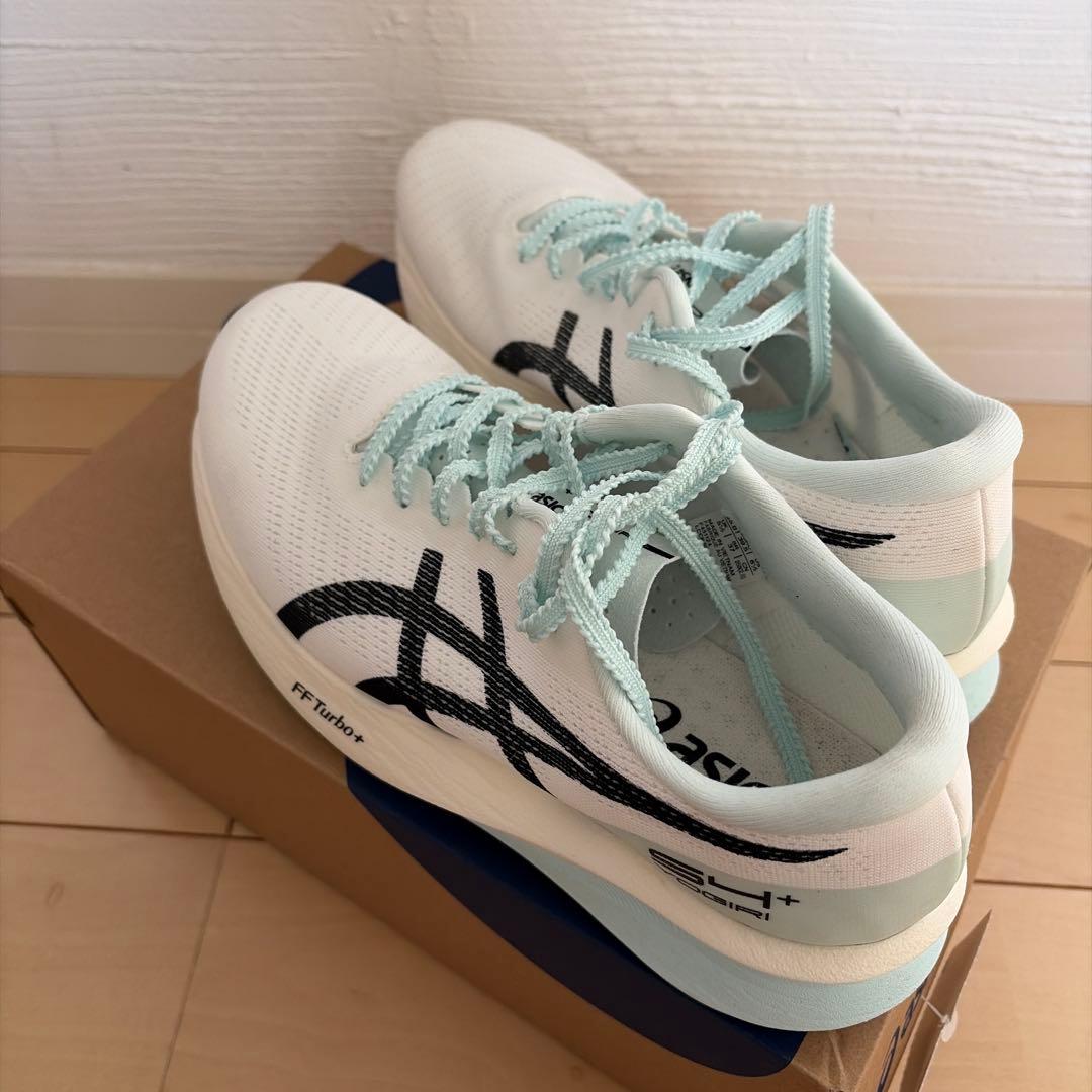 ASICS S4 YOGIRI+ ランニングシューズ ホワイト/ミント