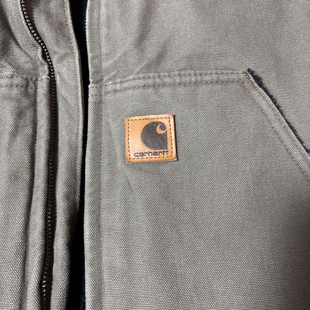 Carhartt ダックベスト L ダークベージュ