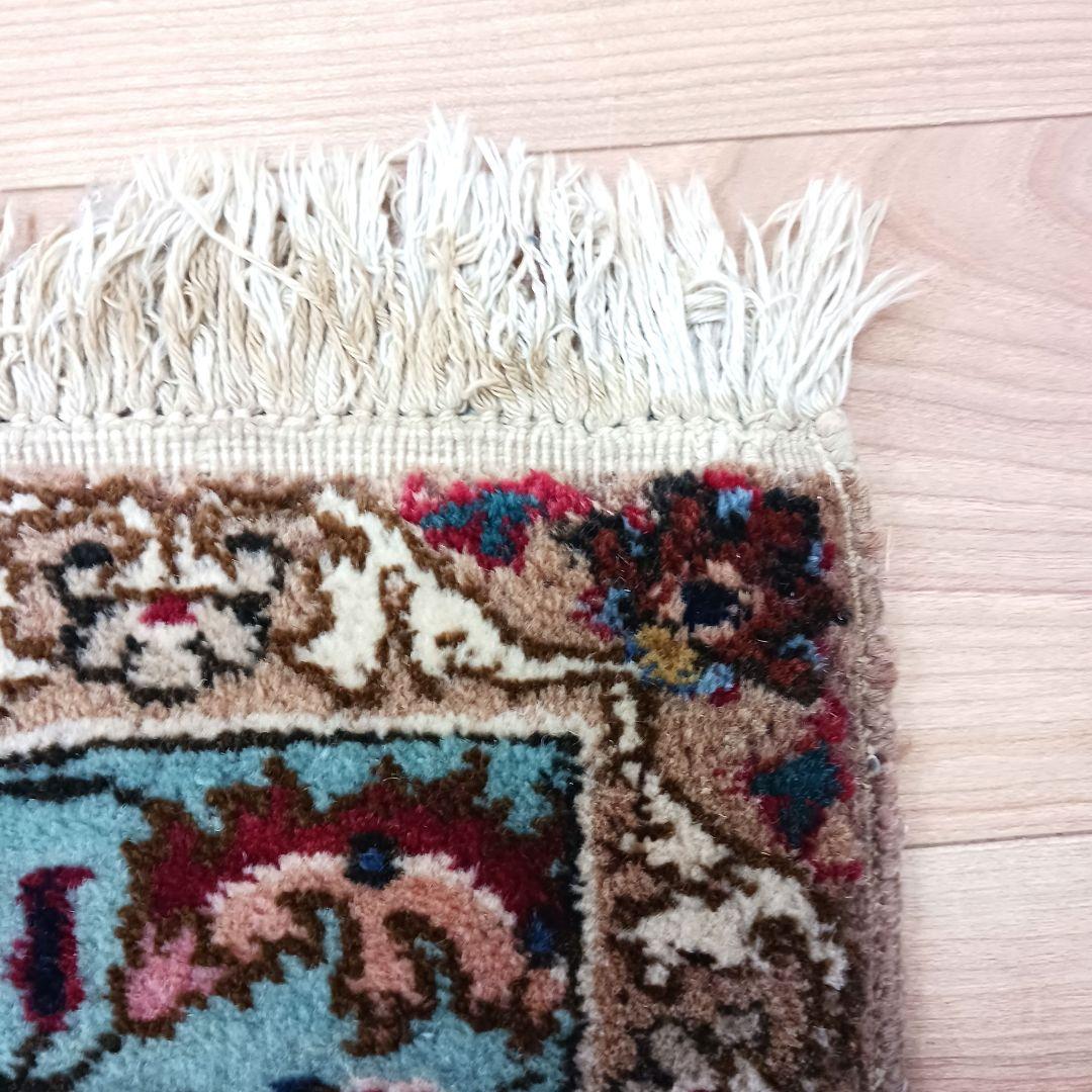 Y2023 ペルシャ絨毯 ウール 手織り 特大 412×313㎝ 工房サイン