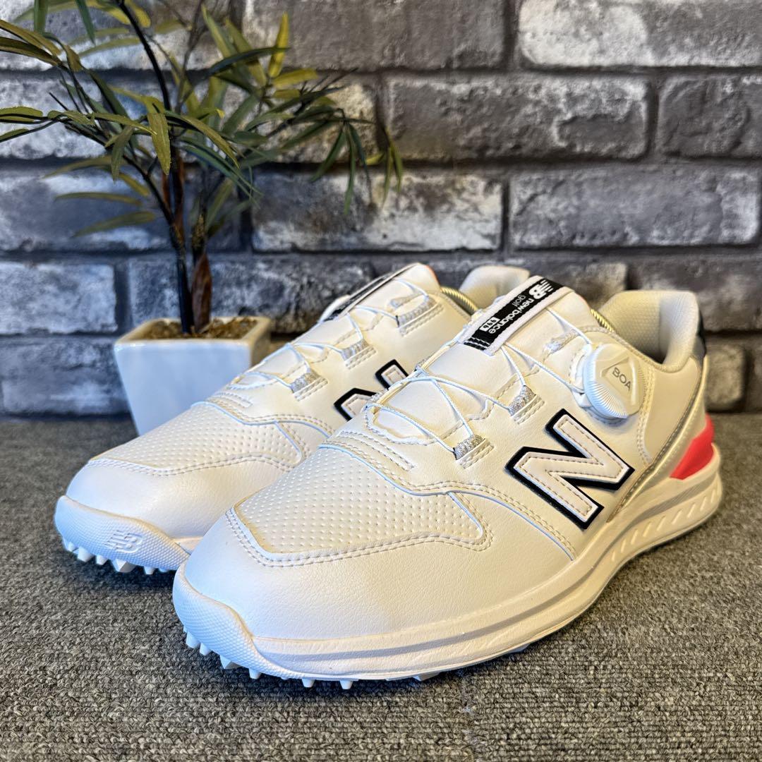 ニューバランス 996 レディース ゴルフシューズ ホワイト 24.5