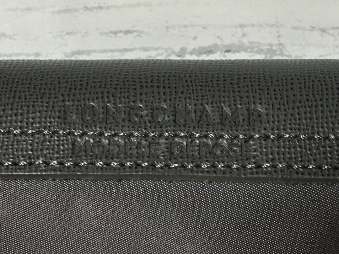 【美品】LONGCHAMP（ロンシャン）◆2way（手提げ&斜めがけ）◆グレー