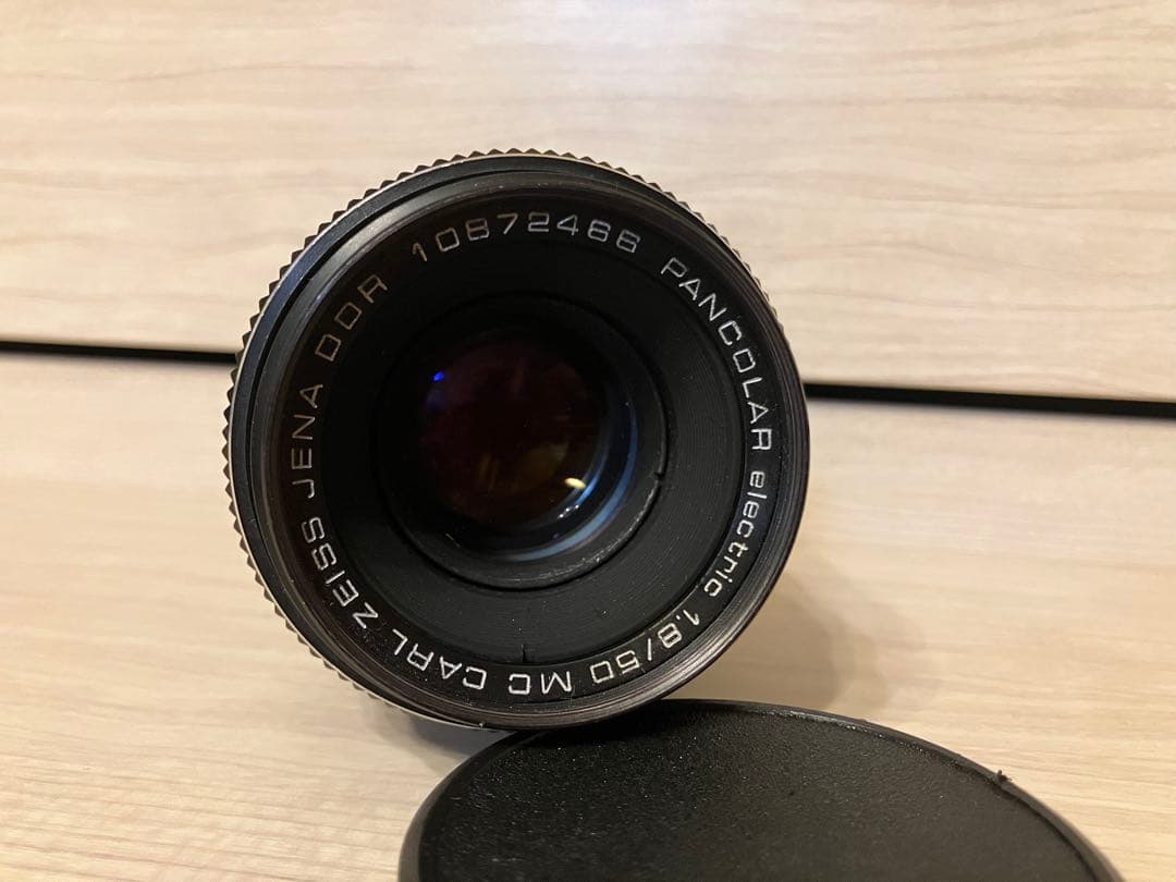 レンズ(単焦点) Carl zeiss pancolar 50mm 1.8 electric MC