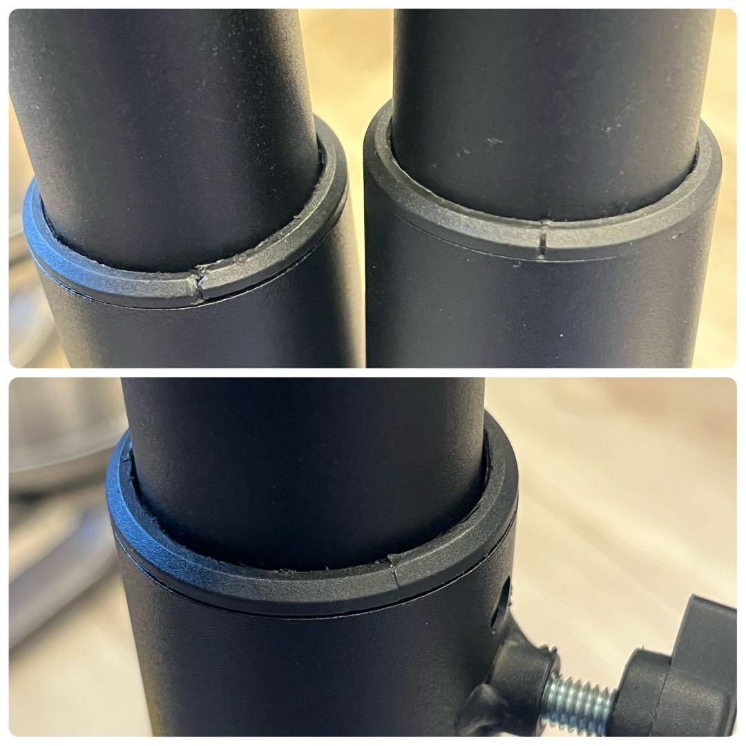 eono イオーノ スピーカースタンド　ポール型　ブラック