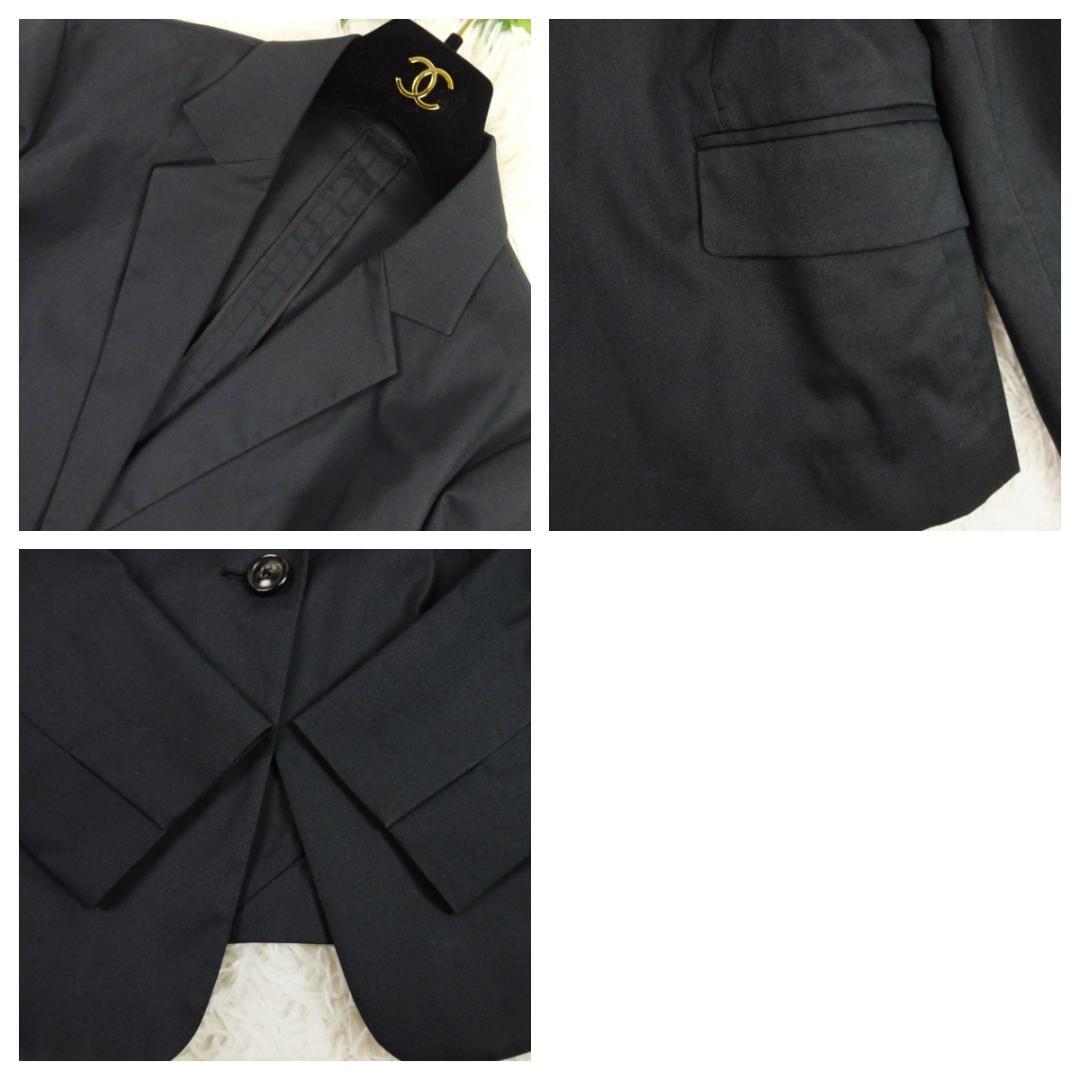 美品　ユナイテッドアローズ　ストレッチ　ウォッシャブル　パンツスーツ　M　黒
